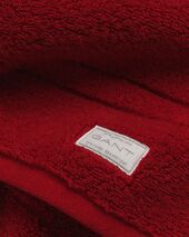 Premium towel 50x70, dark red