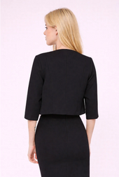 Audrey bolero, black