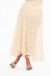 Chateau skirt, champagne