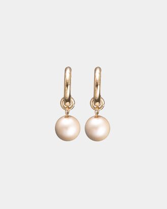 Colette earrings, pearl beige