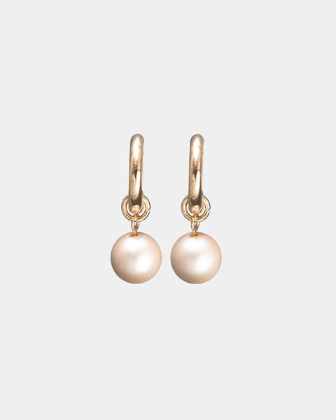 Colette earrings, pearl beige