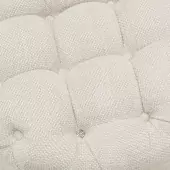 Opera footstool, chelsea flax