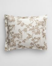 Tree print pillowcase 50x60, taupe beige