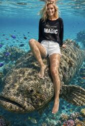 I want magic sweater, black