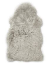 Gently sheepskin, silver beige