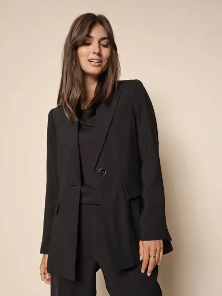 Bine leia blazer, black