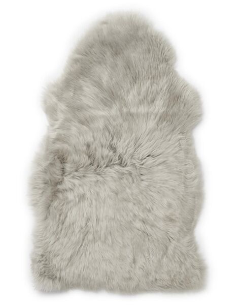 Gently sheepskin, silver beige