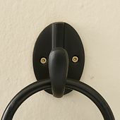 Small kitchen hook M, black