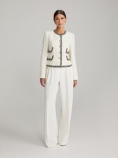 Gytta housut, valkoinen