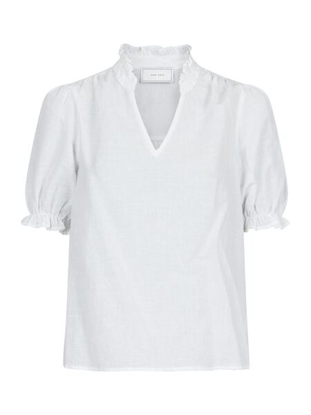 Odesa linen blouse, white