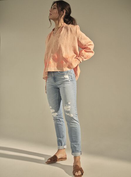 Bradford scratch jeans, light blue