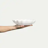 Oyster bowl 24cm, white