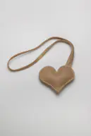 Charm heart, light beige
