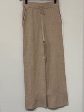Knit pants, taupe