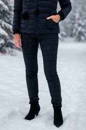 Frost and Flame padded trousers, black