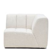 Dazzle corner, rich tweed, antique white