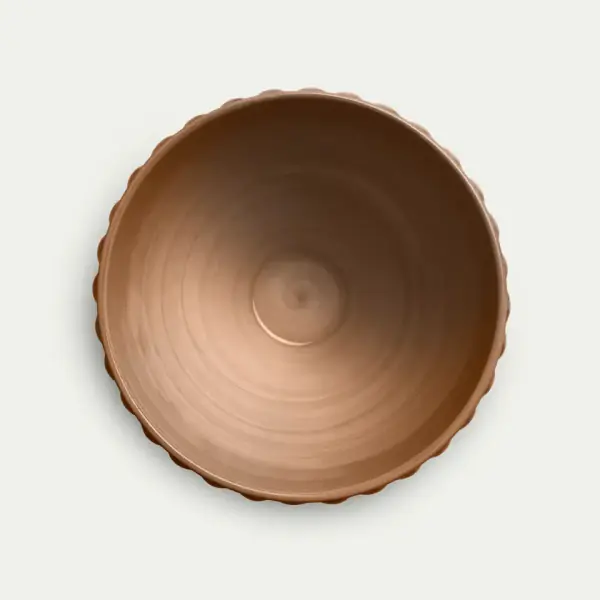 Bubbles bowl 13cm, cinnamon