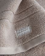 Organic premium towel 50x70, silver sand