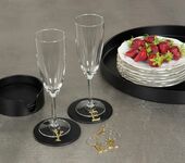 Enjoy drink -lasimerkit, kulta