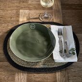 Portofino dinner plate, green
