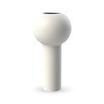 Pillar vase 32cm, white