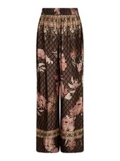 Lunet botanical border pants, black