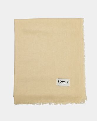 Estelle scarf, butter yellow