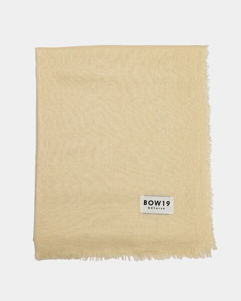 Estelle scarf, butter yellow