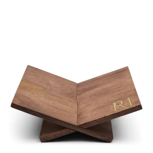 Monogram book stand