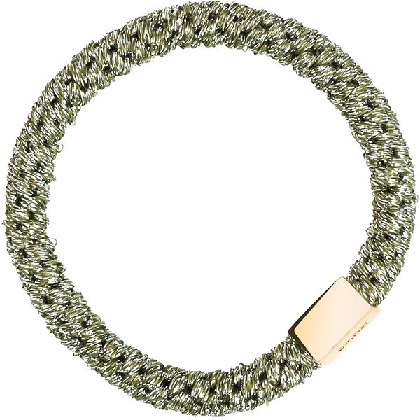 Fat hair ties, sparkled army