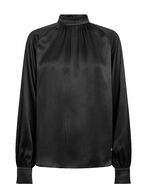 Sille glossi blouse, black