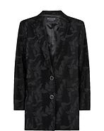 Kenal Jacquard blazer, black