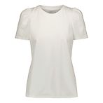 T-shirt puff shoulder, white