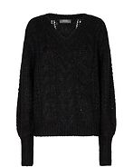 Imma glam knit, black