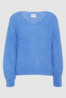 Milana mohair knit, sky blue
