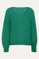 Milana mohair knit, jade green