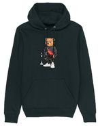 Organic hoodie Filou XI, black