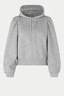 Carmella sweat hoodie, grey melange