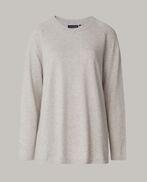 Lea sweater, light grey melange