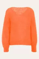 Milana mohair knit, burnt orange