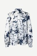 Ebbali blouse, flora blue