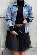 Chloe skirt, black